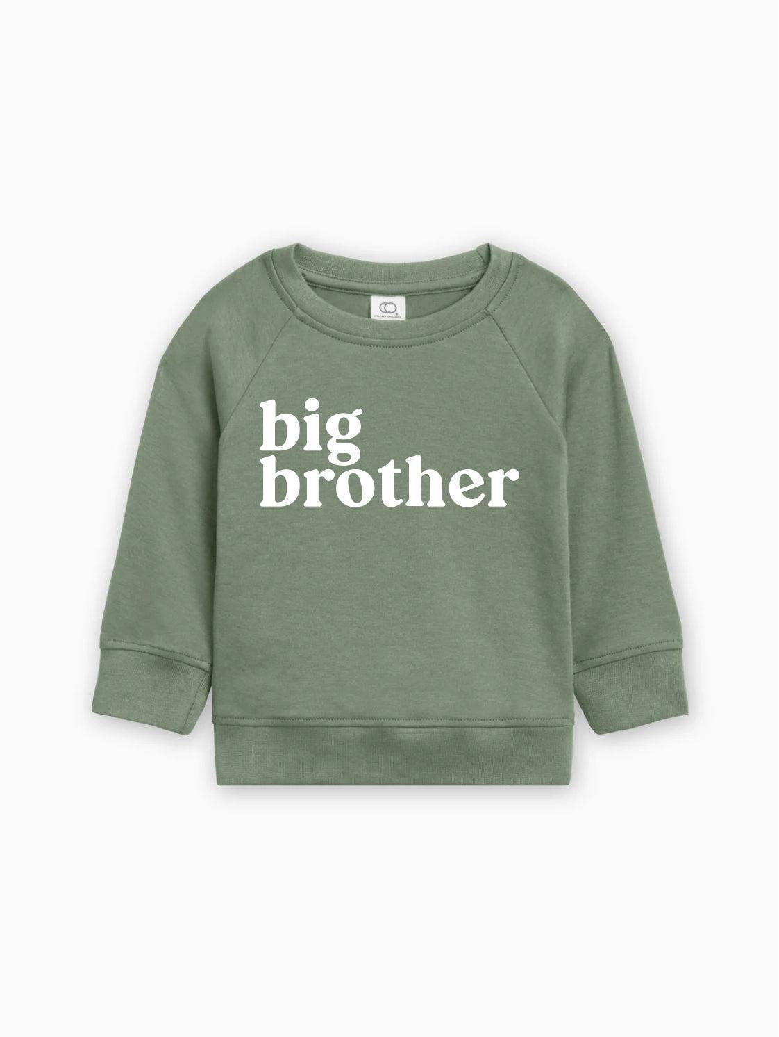 Big Bother Organic Cotton Pullover (Serif)